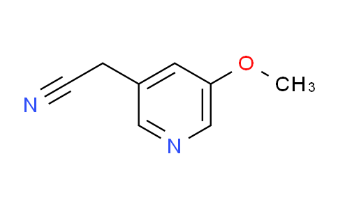 CAS No. 1000536-18-4, 2-(5-Methoxypyridin-3-yl)acetonitrile