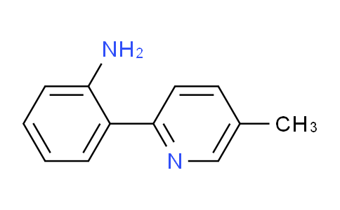 CAS No. 885277-33-8, 2-(5-Methylpyridin-2-yl)aniline
