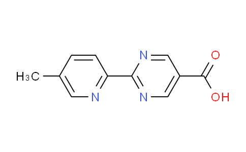 CAS No. 1447607-92-2, 2-(5-Methylpyridin-2-yl)pyrimidine-5-carboxylic acid