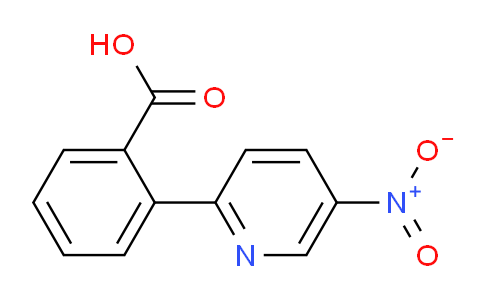 CAS No. 1048912-81-7, 2-(5-Nitropyridin-2-yl)benzoic acid