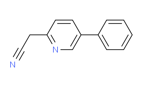 CAS No. 1227606-86-1, 2-(5-Phenylpyridin-2-yl)acetonitrile