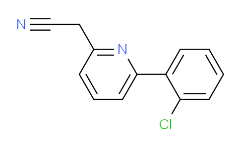 CAS No. 1822833-27-1, 2-(6-(2-Chlorophenyl)pyridin-2-yl)acetonitrile