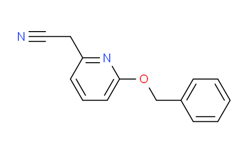 CAS No. 1000545-89-0, 2-(6-(Benzyloxy)pyridin-2-yl)acetonitrile