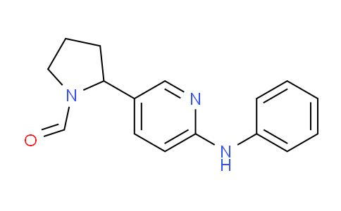 CAS No. 1352482-56-4, 2-(6-(Phenylamino)pyridin-3-yl)pyrrolidine-1-carbaldehyde