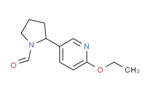 CAS No. 1352489-59-8, 2-(6-Ethoxypyridin-3-yl)pyrrolidine-1-carbaldehyde