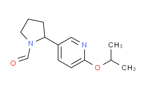 CAS No. 1352500-50-5, 2-(6-Isopropoxypyridin-3-yl)pyrrolidine-1-carbaldehyde