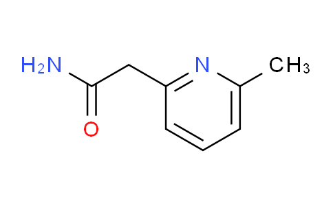 CAS No. 51444-35-0, 2-(6-Methylpyridin-2-yl)acetamide