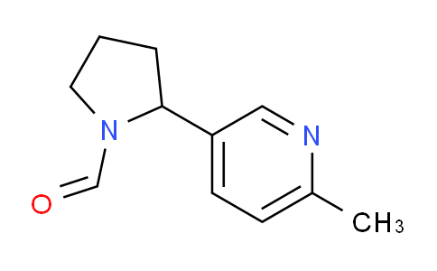 CAS No. 1352523-83-1, 2-(6-Methylpyridin-3-yl)pyrrolidine-1-carbaldehyde