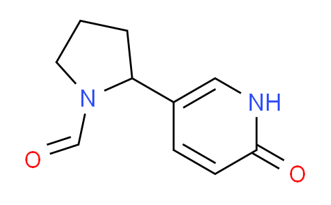 CAS No. 1352494-04-2, 2-(6-Oxo-1,6-dihydropyridin-3-yl)pyrrolidine-1-carbaldehyde