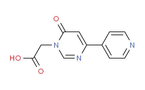 CAS No. 1713174-01-6, 2-(6-Oxo-4-(pyridin-4-yl)pyrimidin-1(6H)-yl)acetic acid