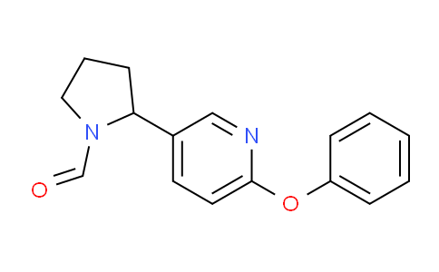 CAS No. 1352510-39-4, 2-(6-Phenoxypyridin-3-yl)pyrrolidine-1-carbaldehyde