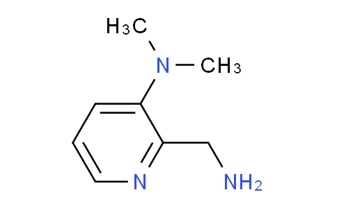 CAS No. 1219364-83-6, 2-(Aminomethyl)-N,N-dimethylpyridin-3-amine
