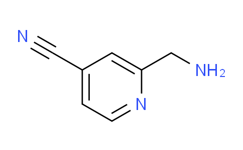 CAS No. 1060809-90-6, 2-(Aminomethyl)isonicotinonitrile