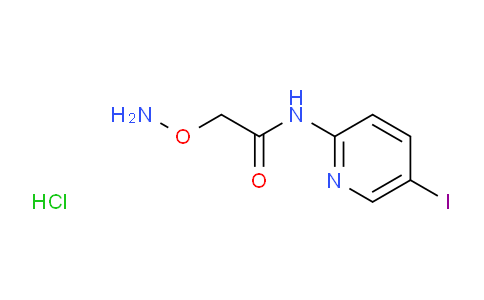 CAS No. 321571-57-7, 2-(Aminooxy)-N-(5-iodopyridin-2-yl)acetamide hydrochloride