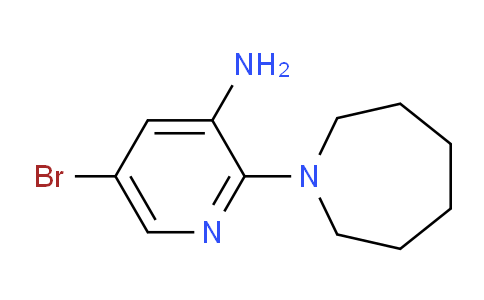 CAS No. 1226192-85-3, 2-(Azepan-1-yl)-5-bromopyridin-3-amine