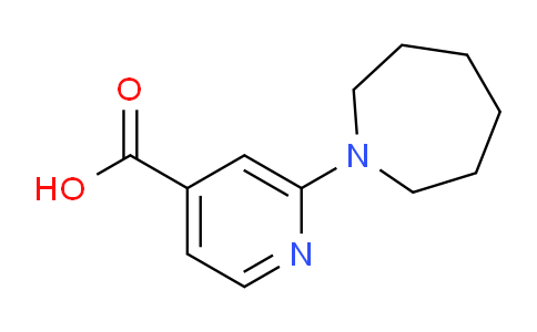 CAS No. 885277-05-4, 2-(Azepan-1-yl)isonicotinic acid
