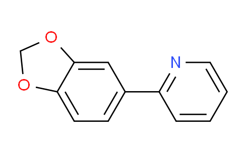 CAS No. 862743-22-4, 2-(Benzo[d][1,3]dioxol-5-yl)pyridine