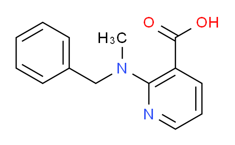 CAS No. 35174-13-1, 2-(Benzyl(methyl)amino)nicotinic acid