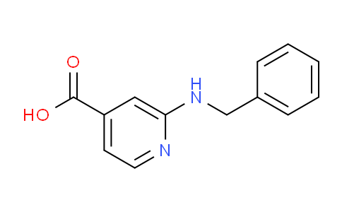 CAS No. 1019372-91-8, 2-(Benzylamino)isonicotinic acid