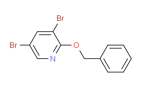 CAS No. 130284-00-3, 2-(Benzyloxy)-3,5-dibromopyridine