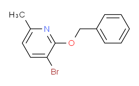 CAS No. 1206774-24-4, 2-(Benzyloxy)-3-bromo-6-methylpyridine