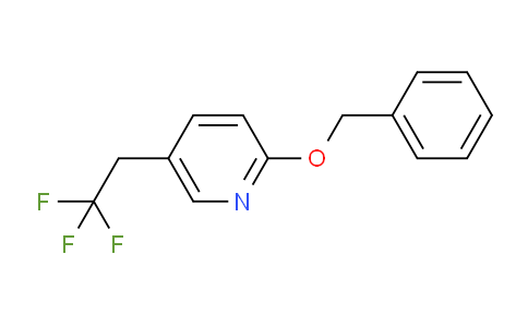 CAS No. 1245646-58-5, 2-(Benzyloxy)-5-(2,2,2-trifluoroethyl)pyridine