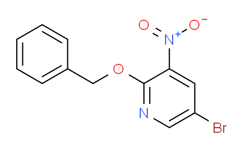 CAS No. 1245643-66-6, 2-(Benzyloxy)-5-bromo-3-nitropyridine
