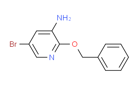 CAS No. 1245648-37-6, 2-(Benzyloxy)-5-bromopyridin-3-amine