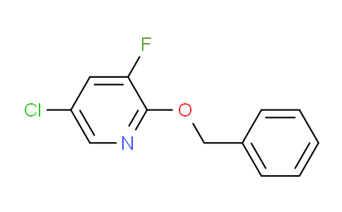 CAS No. 1227622-70-9, 2-(Benzyloxy)-5-chloro-3-fluoropyridine