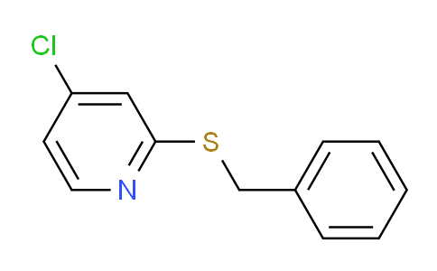 CAS No. 769163-29-3, 2-(Benzylthio)-4-chloropyridine