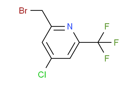 CAS No. 1416949-07-9, 2-(Bromomethyl)-4-chloro-6-(trifluoromethyl)pyridine