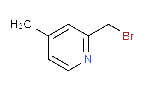 CAS No. 442910-29-4, 2-(Bromomethyl)-4-methylpyridine