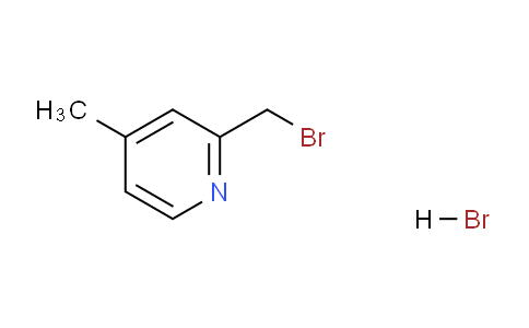 CAS No. 1956322-40-9, 2-(Bromomethyl)-4-methylpyridine hydrobromide