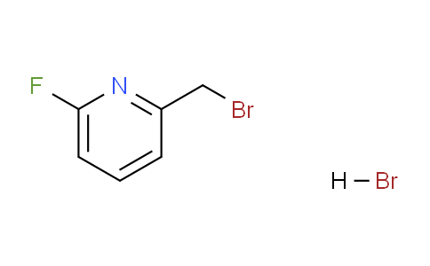 CAS No. 31140-62-2, 2-(Bromomethyl)-6-fluoropyridine hydrobromide