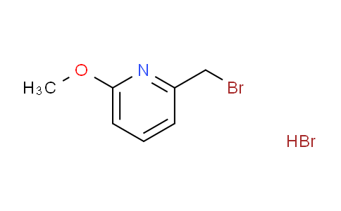 CAS No. 1956367-38-6, 2-(Bromomethyl)-6-methoxypyridine hydrobromide