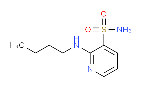 CAS No. 1291849-70-1, 2-(Butylamino)pyridine-3-sulfonamide