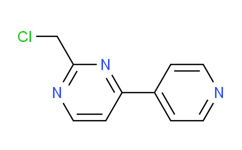 CAS No. 944906-18-7, 2-(Chloromethyl)-4-(pyridin-4-yl)pyrimidine