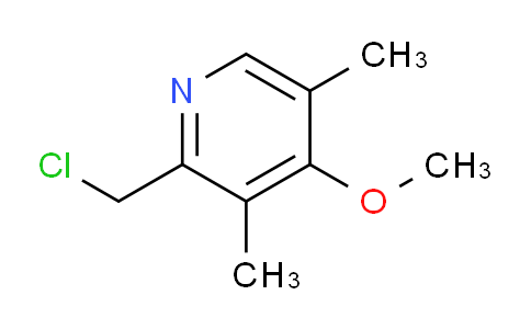 CAS No. 84006-10-0, 2-(Chloromethyl)-4-methoxy-3,5-dimethylpyridine