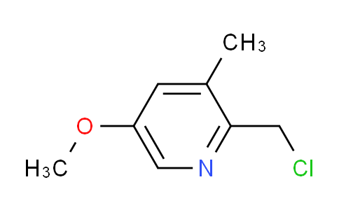 CAS No. 1256807-19-8, 2-(Chloromethyl)-5-methoxy-3-methylpyridine