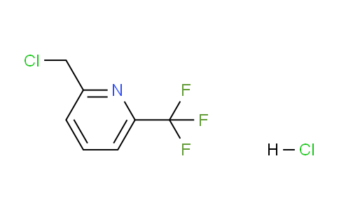 CAS No. 1222556-74-2, 2-(Chloromethyl)-6-(trifluoromethyl)pyridine hydrochloride