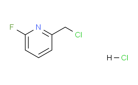 CAS No. 1056598-94-7, 2-(Chloromethyl)-6-fluoropyridine hydrochloride