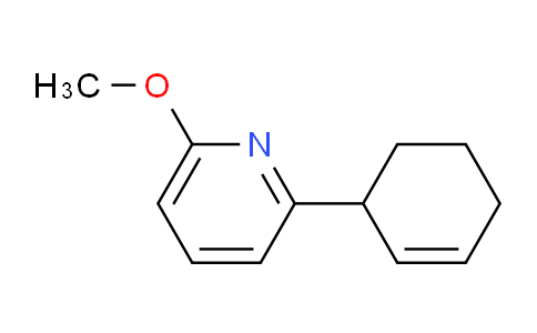 CAS No. 1187168-58-6, 2-(Cyclohex-2-en-1-yl)-6-methoxypyridine