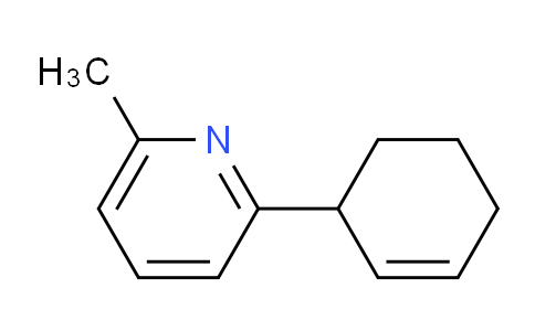 CAS No. 1187168-41-7, 2-(Cyclohex-2-en-1-yl)-6-methylpyridine