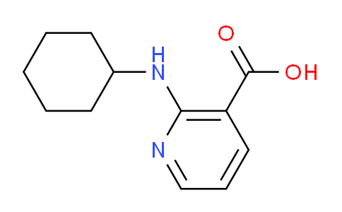 CAS No. 35812-43-2, 2-(Cyclohexylamino)nicotinic acid
