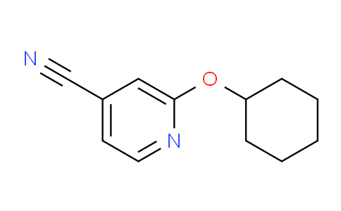CAS No. 1016867-57-4, 2-(Cyclohexyloxy)isonicotinonitrile