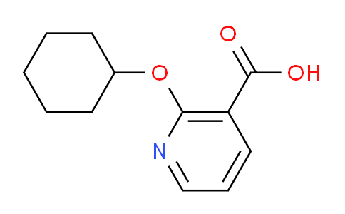 CAS No. 68359-02-4, 2-(Cyclohexyloxy)nicotinic acid