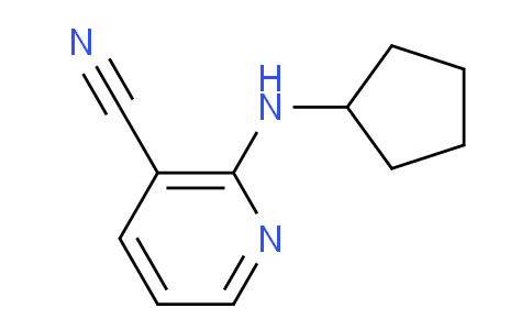 CAS No. 945347-52-4, 2-(Cyclopentylamino)nicotinonitrile