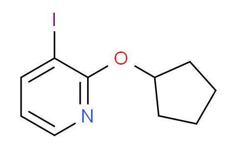 CAS No. 902837-47-2, 2-(Cyclopentyloxy)-3-iodopyridine