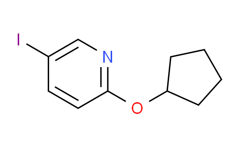 CAS No. 902837-58-5, 2-(Cyclopentyloxy)-5-iodopyridine