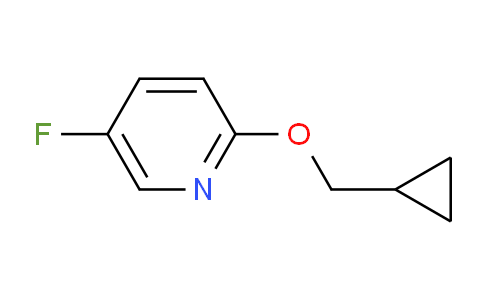 CAS No. 1305322-92-2, 2-(Cyclopropylmethoxy)-5-fluoropyridine
